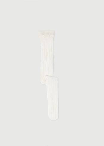 Calzedonia Fishnet Sport Hardloopbroek Kinderen Wit | NL1217BC
