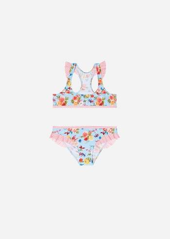 Calzedonia Floral Two-Piece Masha Badpakken Kinderen Gekleurd | NL1152AP