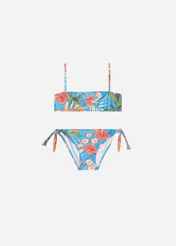 Calzedonia Two-Piece Maui Badpakken Kinderen Groen | NL1118EX