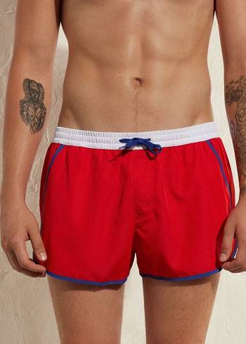 Calzedonia Venice Beach Eco Zwembroek Heren Rood | NL1277YU
